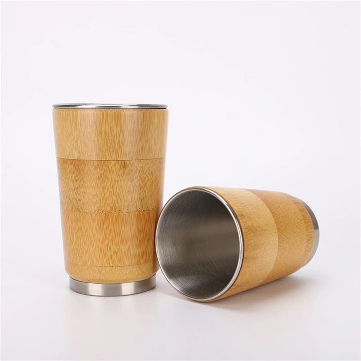 bamboo reusable coffee mug